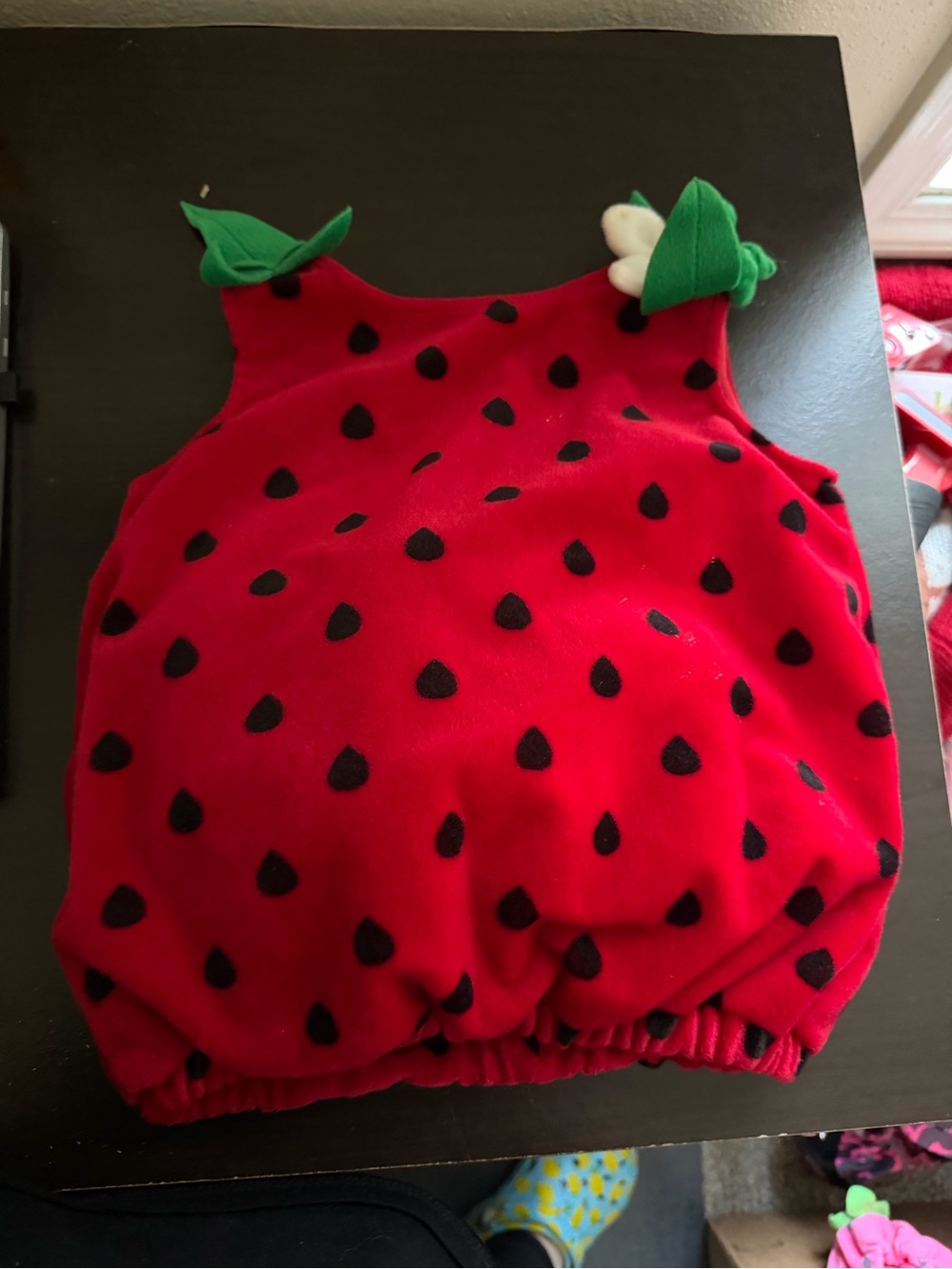 Koala Kids Strawberry Halloween Costume Girls Size 3-6 Months